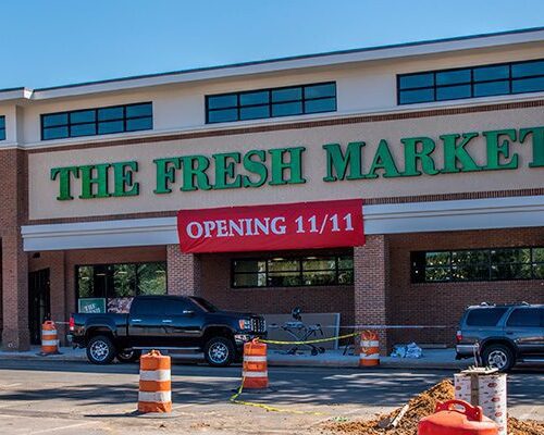 The Fresh Market Under Construction 10-21-15