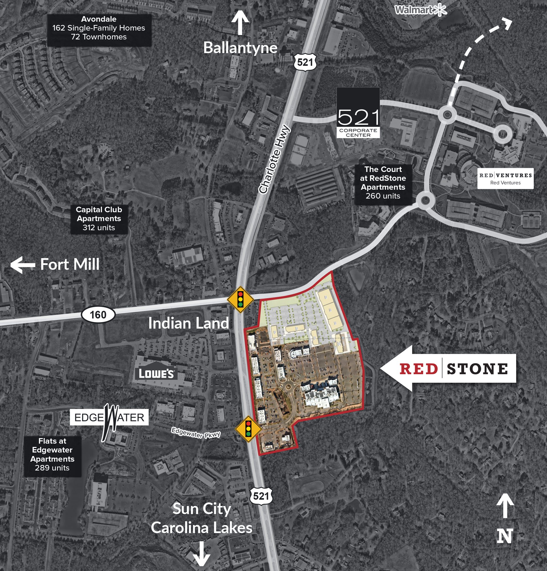 RedStone Locator Map