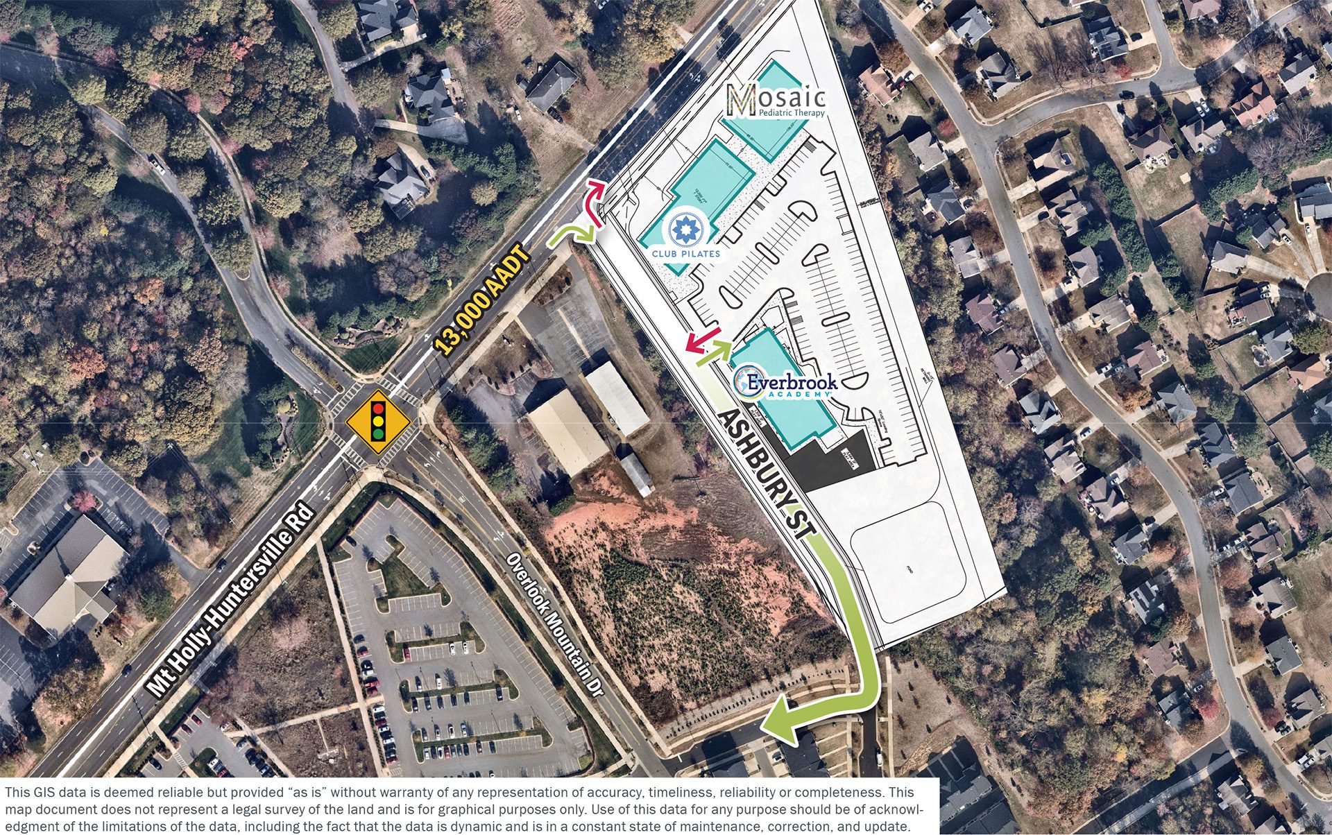 River's Edge Station Mt. Holly site plan overlay
