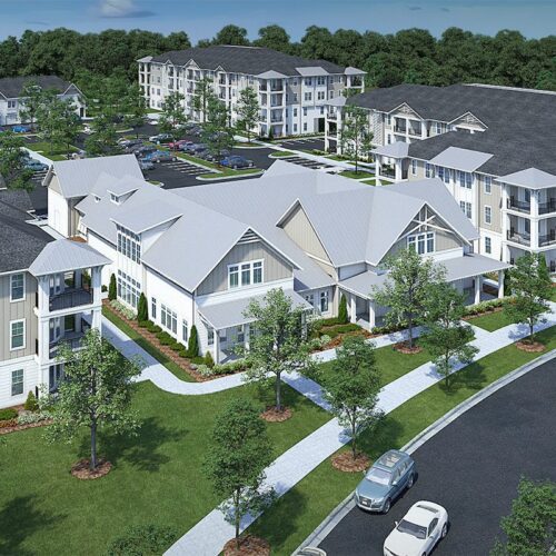 Woodfield Farmington clubhouse residential rendering