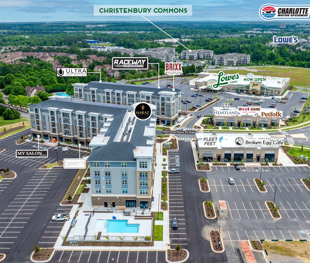 Christenbury Village Aerial Labeled