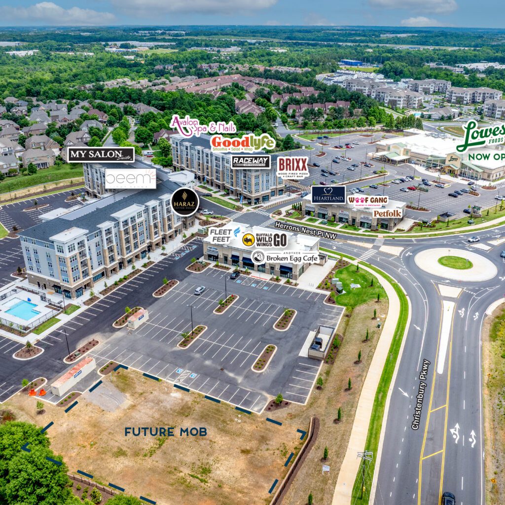 Christenbury Village Labeled Overview Aerial