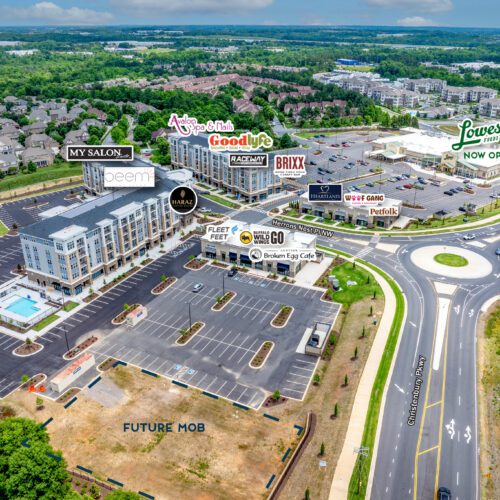 Christenbury Village Labeled Overview Aerial