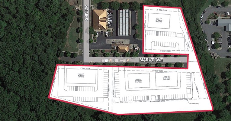 Huntersville Shoppes site plan