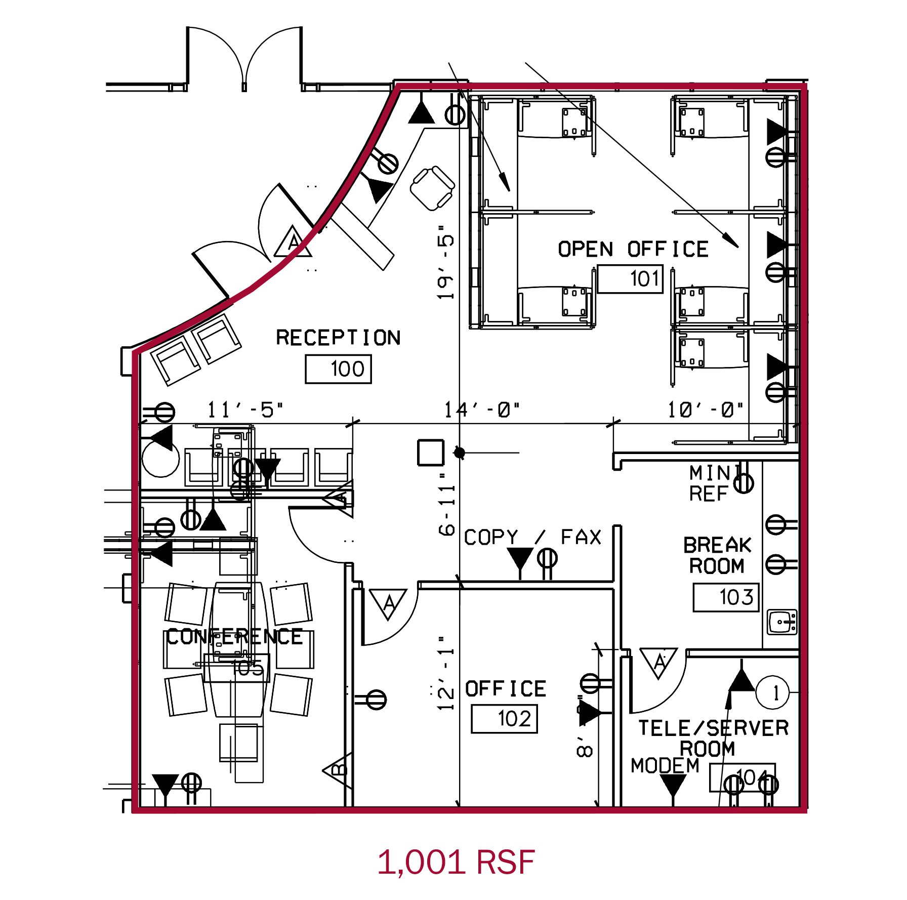 Pinckney Bldg Flyer Floor Plan C