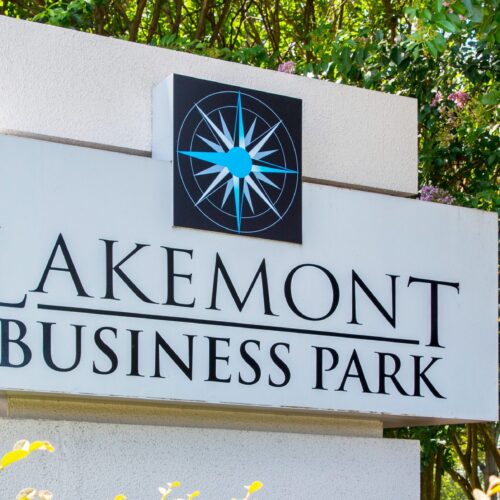 Lakemont Business Park monument sign