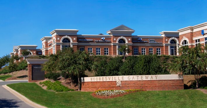 Mooresville-Gateway brick building exterior during daytime