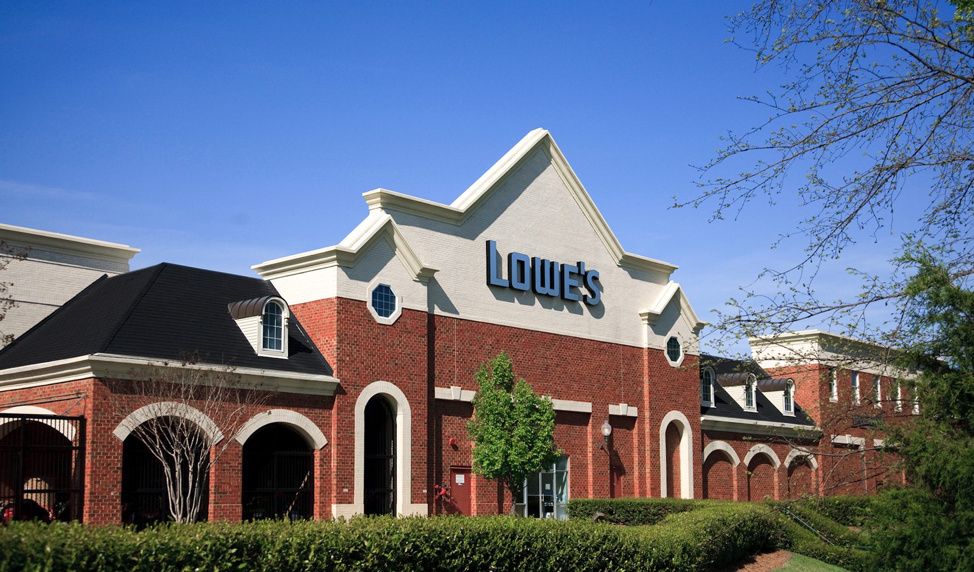 Lowe's Home Improvement at Providence Commons exterior brick