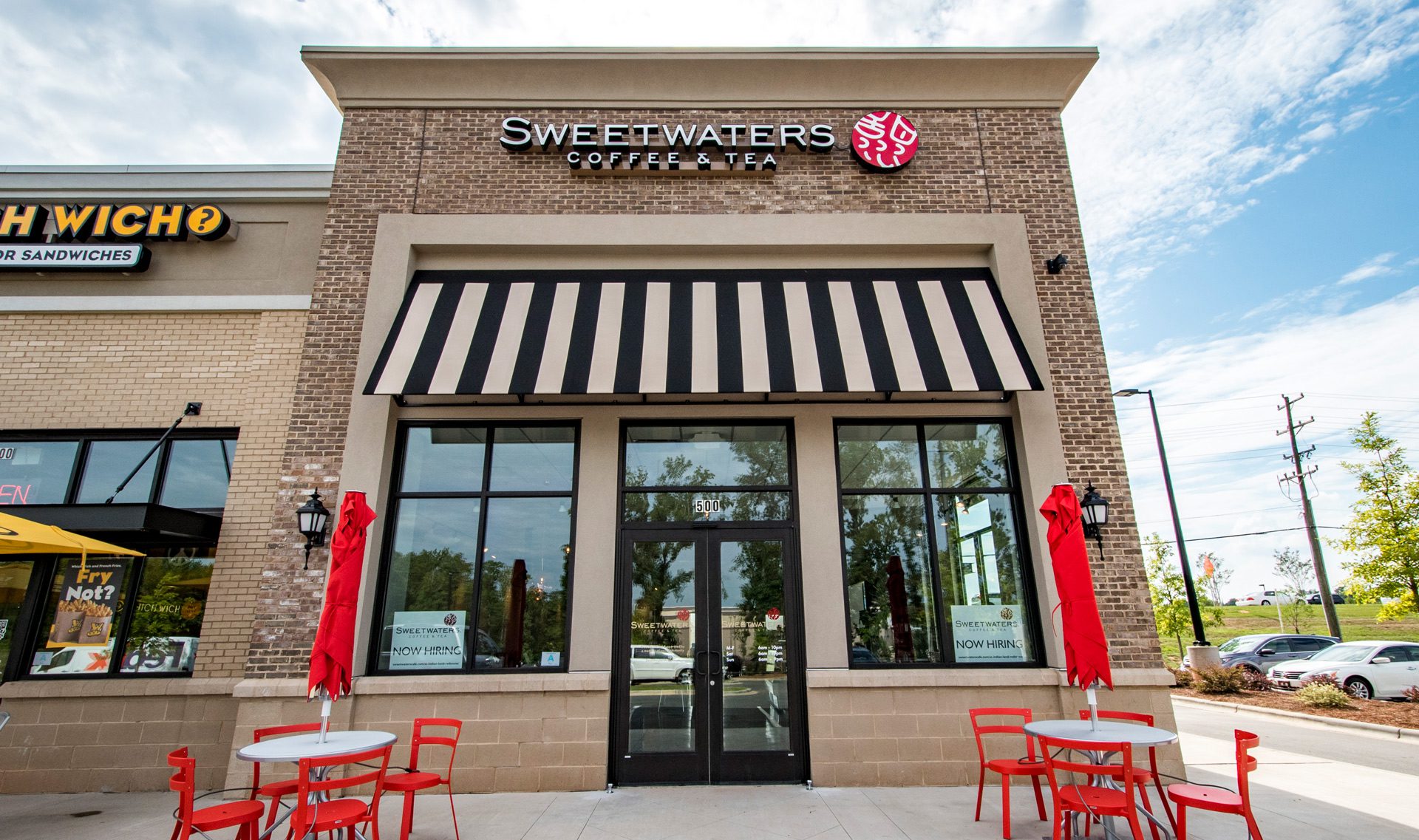 RedStone Sweetwaters Coffee storefront