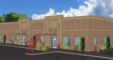 Berkshire Business Centers #29 Clear Creek rendering brick exterior building