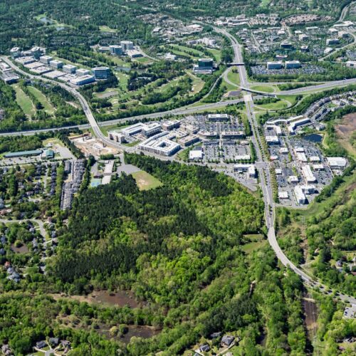 Ballantyne area land aerial