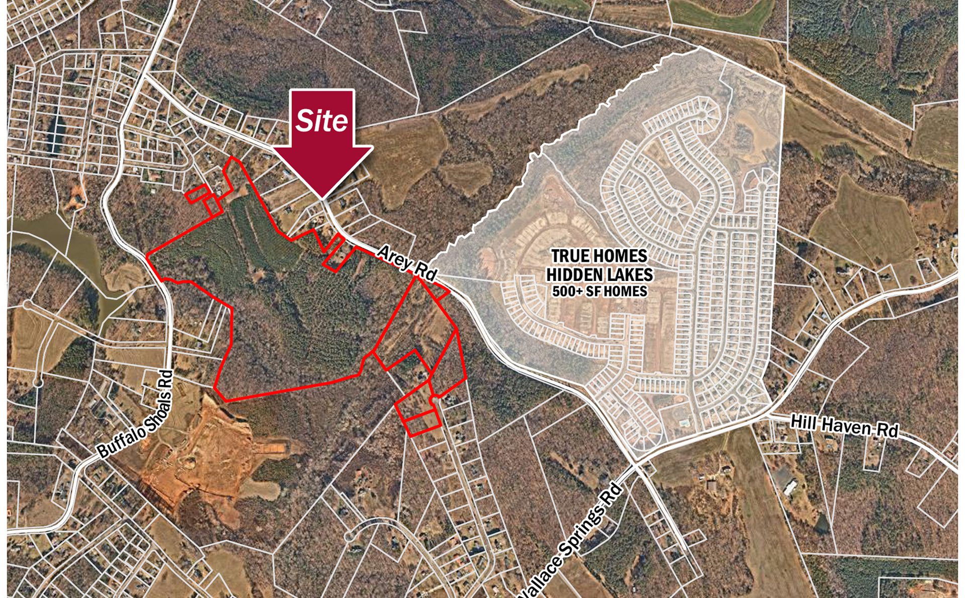 Buffalo Shoals Road Statesville land site parcels