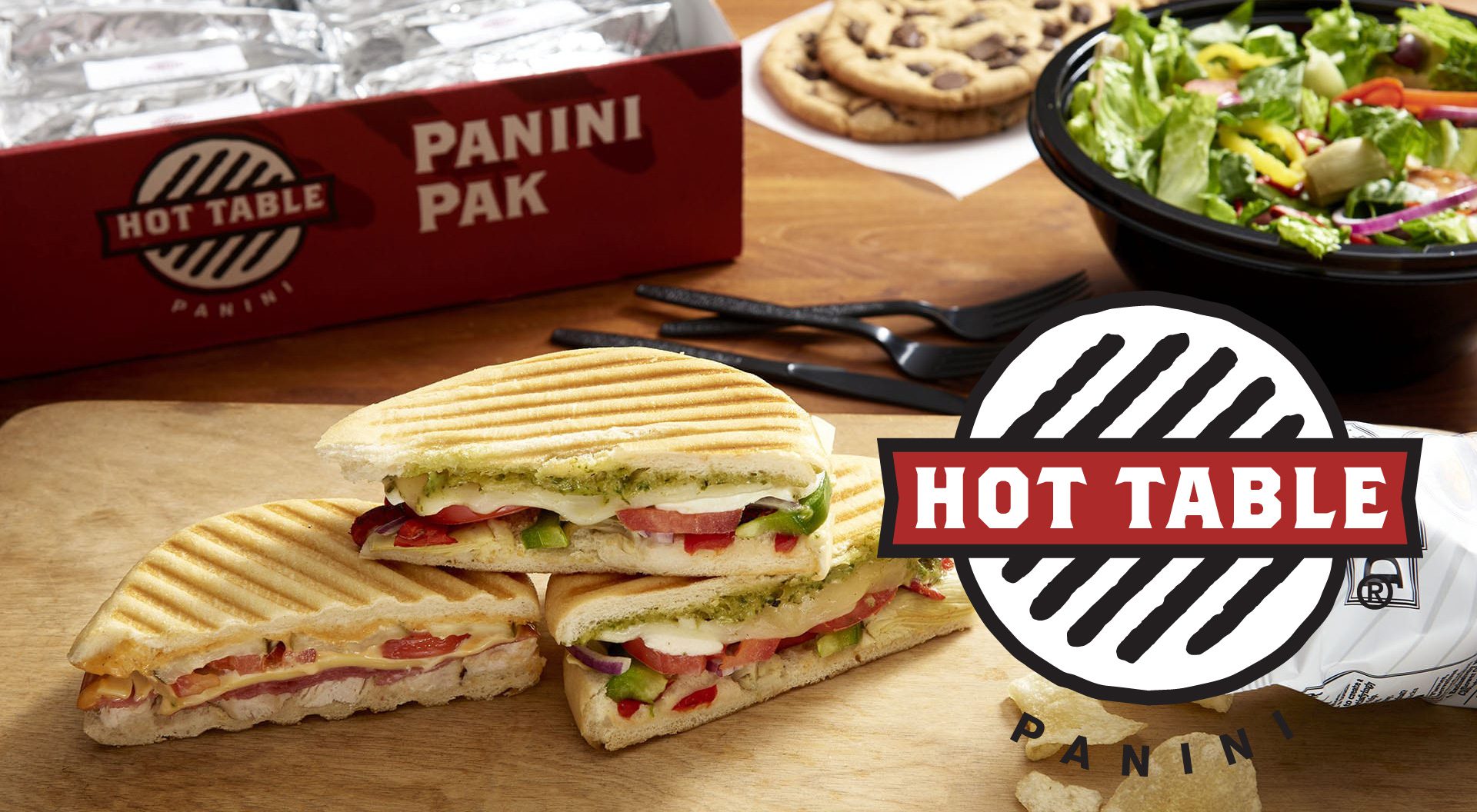 Hot Table panini and logo