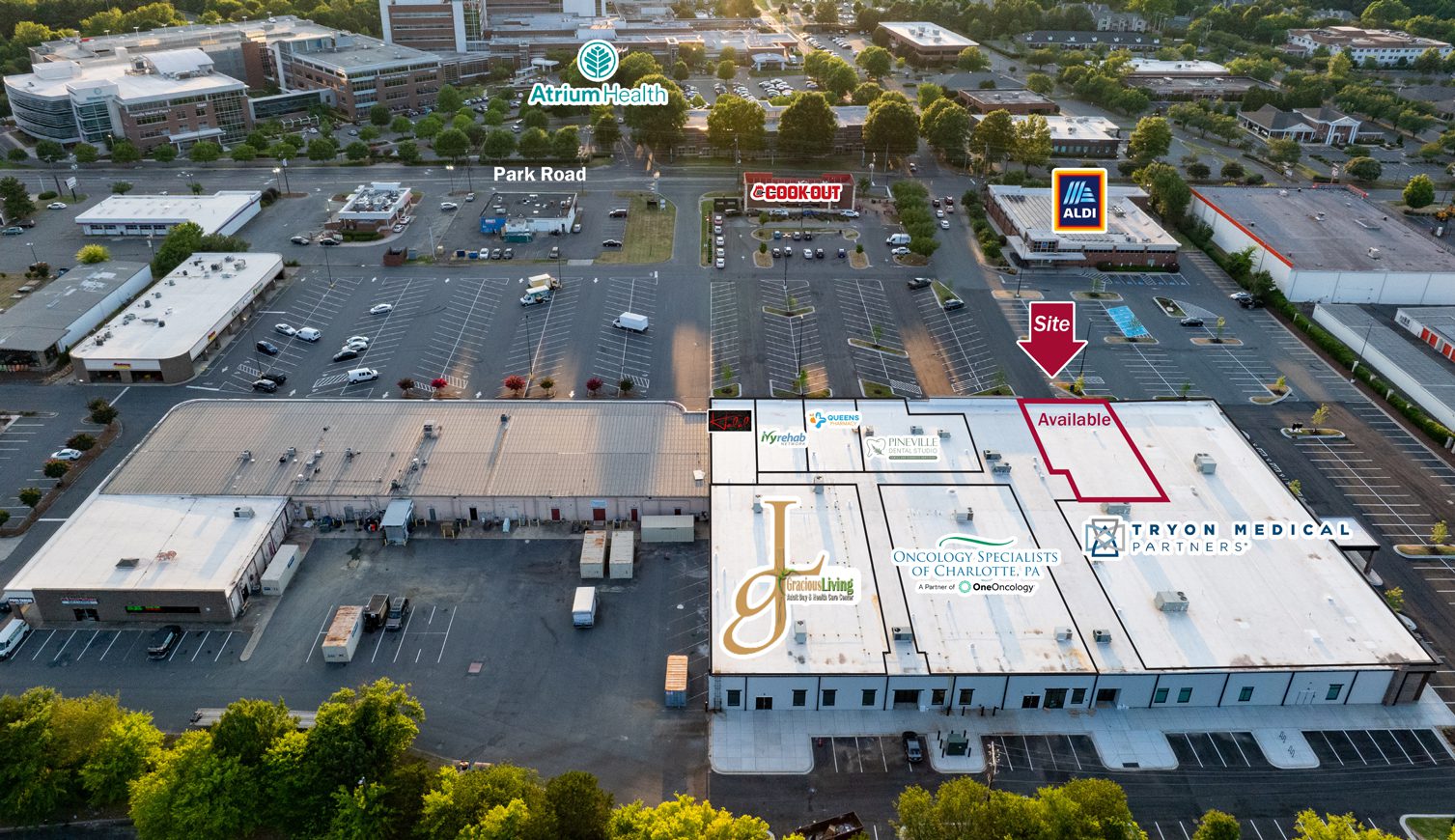 Plaza at Park 51 Drone Overview