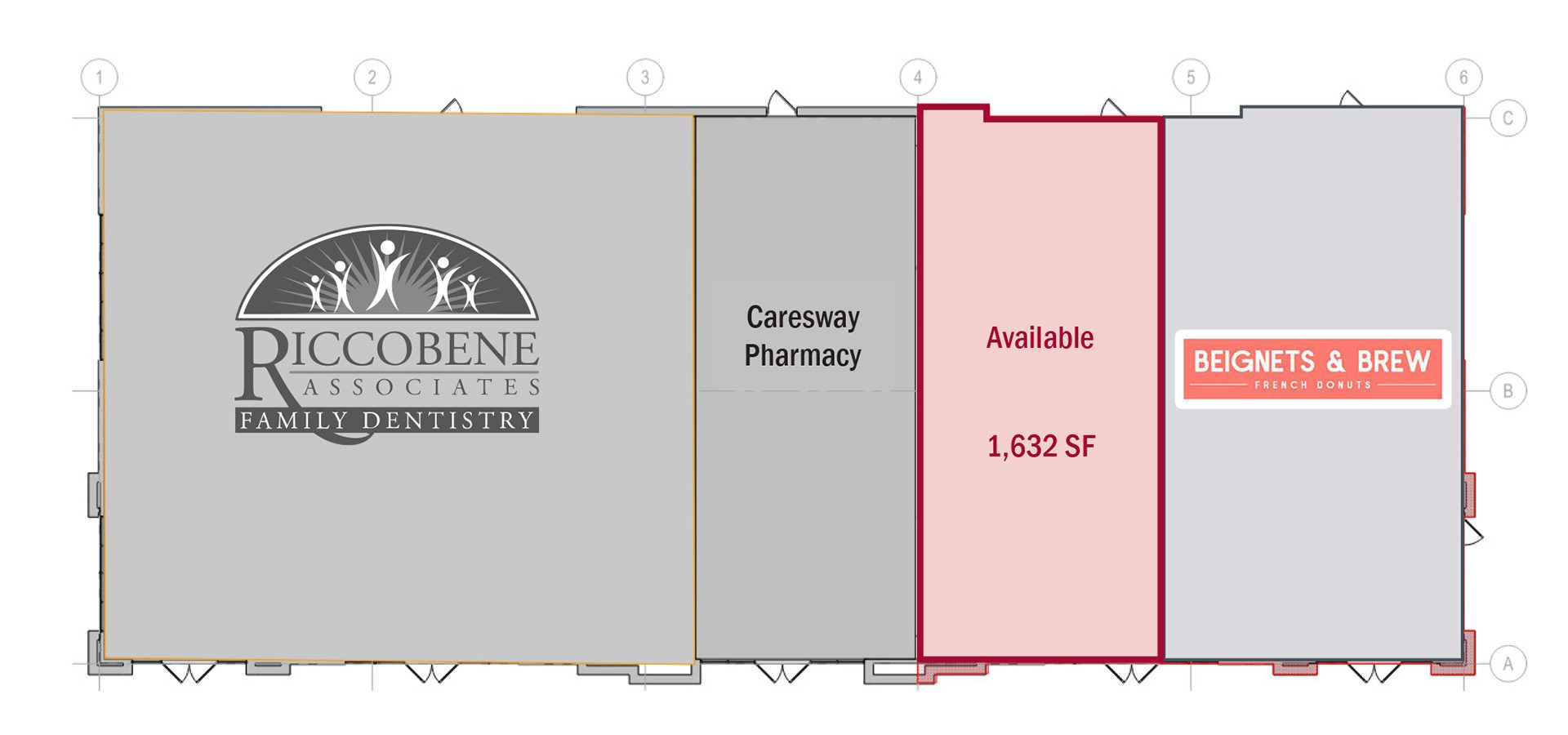 South Mill building A leasing plan