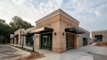 exterior commercial building