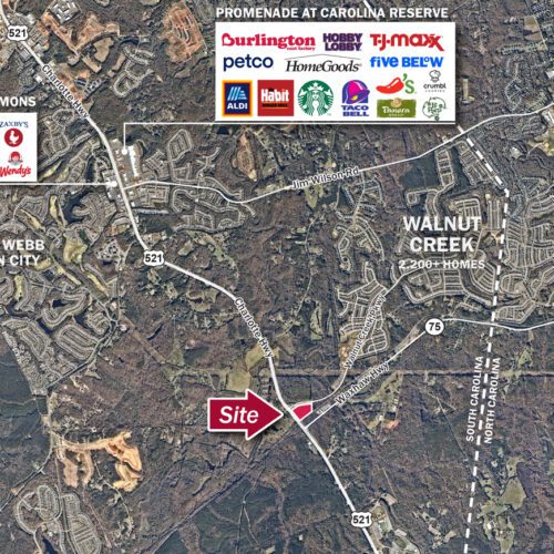 Walnut Creek Commercial Site Aerial