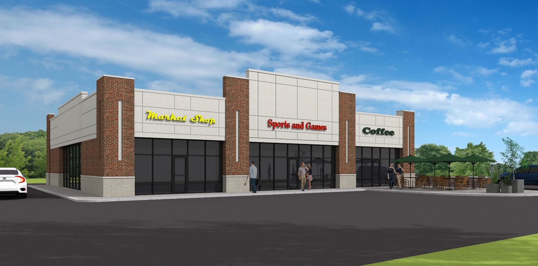 Hwy 321 Retail Rendering Hickory