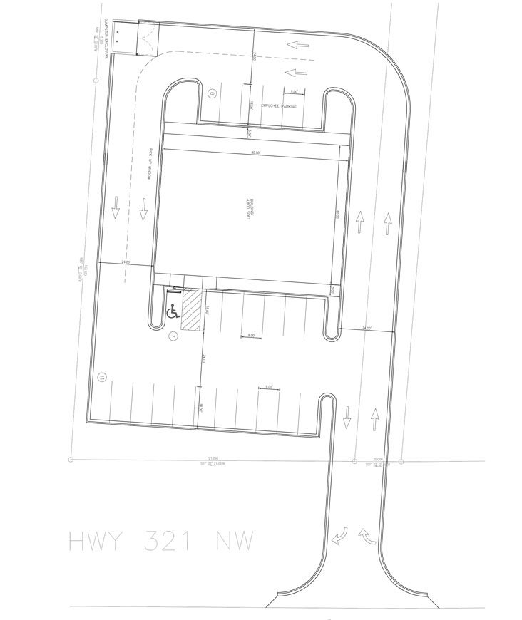 Hwy 321 Retail Site Plan Hickory