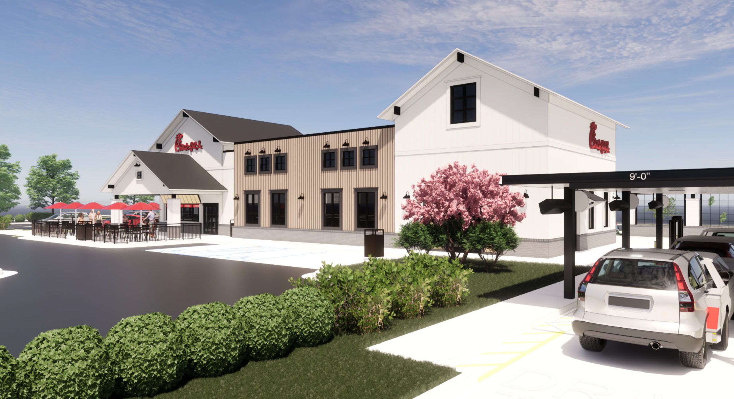Chick-Fil-A5-Exterior Rendering