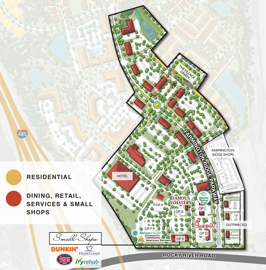 Farmington Village Site plan