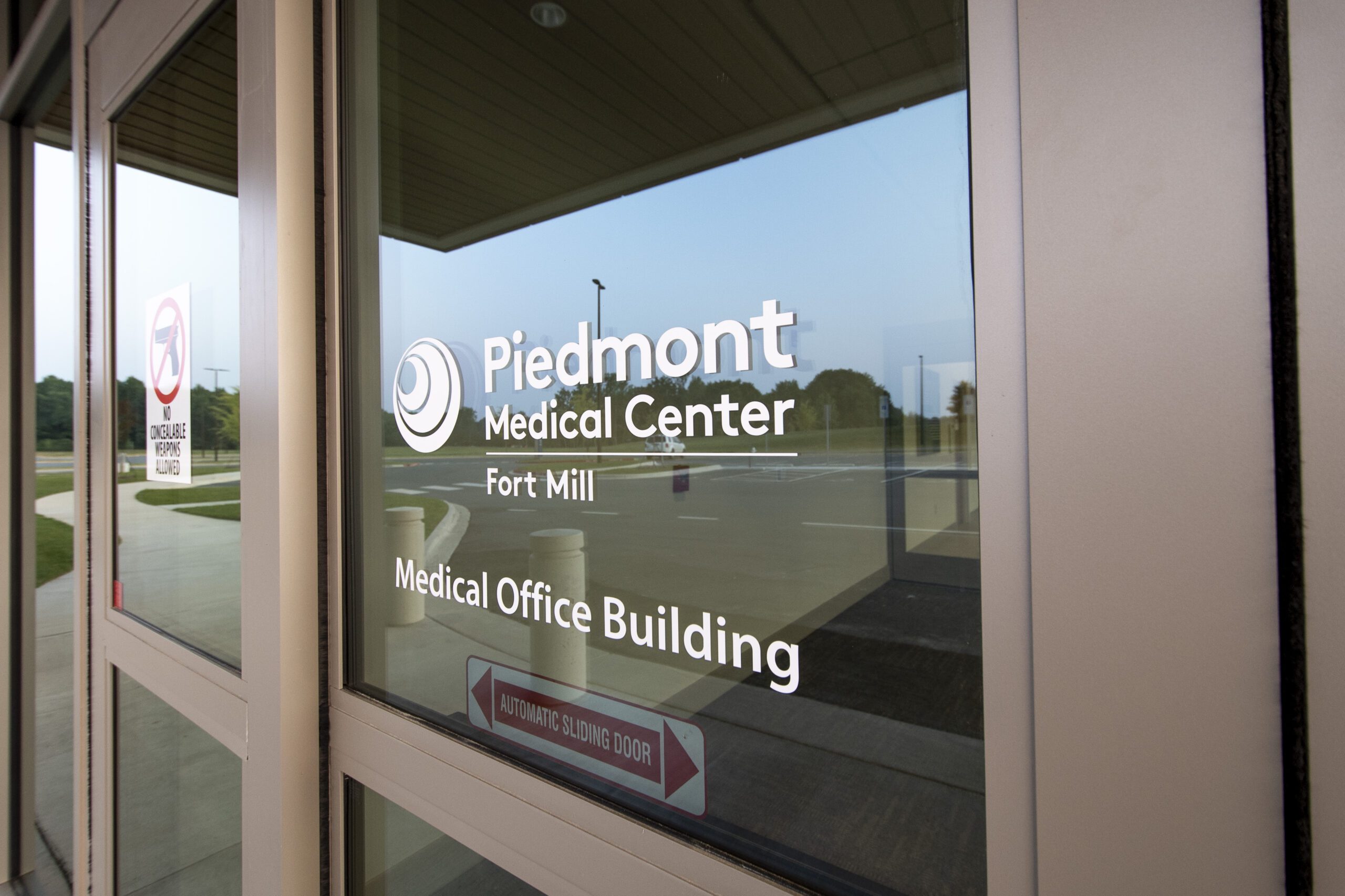 Medical Office Front Door-Piedmont Medical Center
