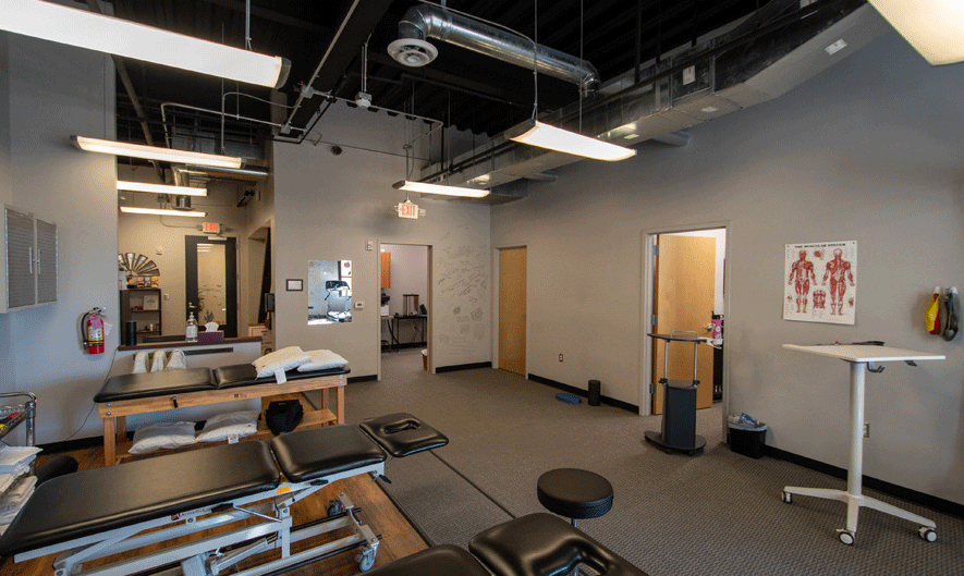 Physical Therapy Medical Room with Tables