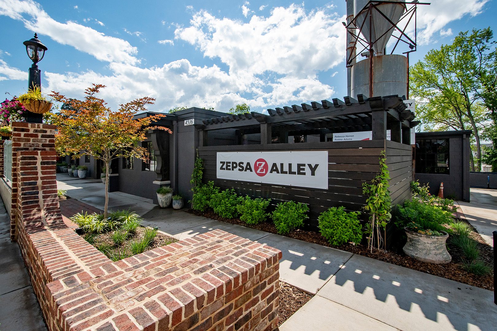 Zespa Alley building outdoor area
