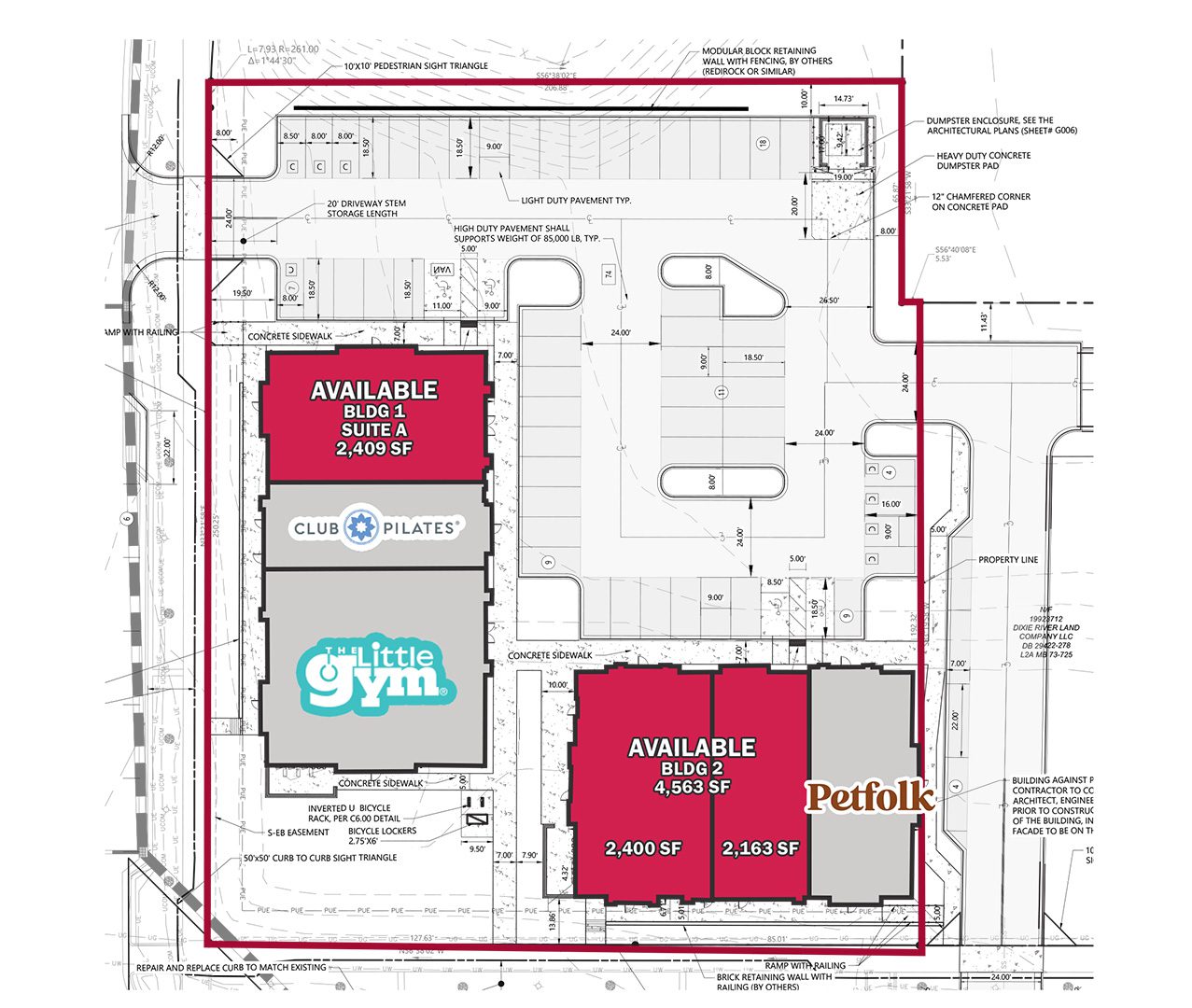 Berewick leasing plan retail medical availability