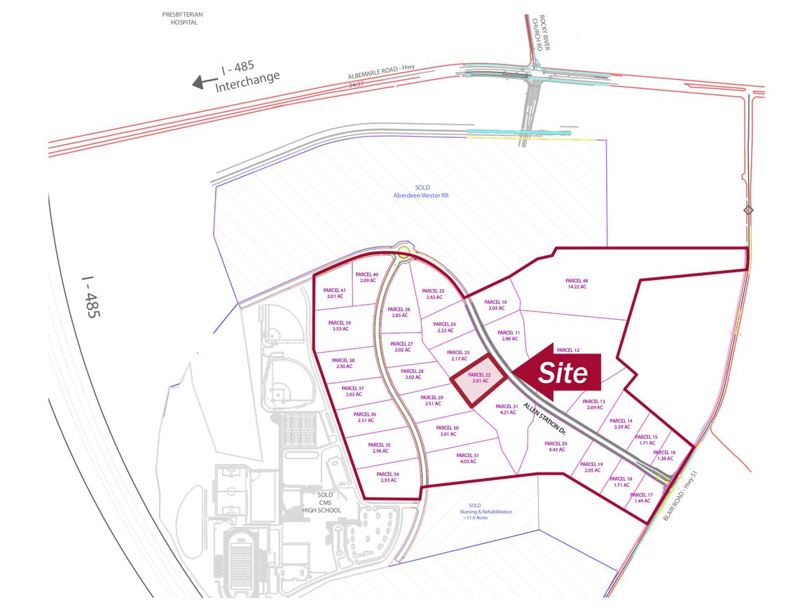 11211 Allen Station Drive Site Plan