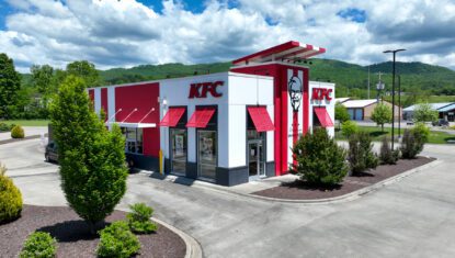 KFC Exterior with Drive Thru