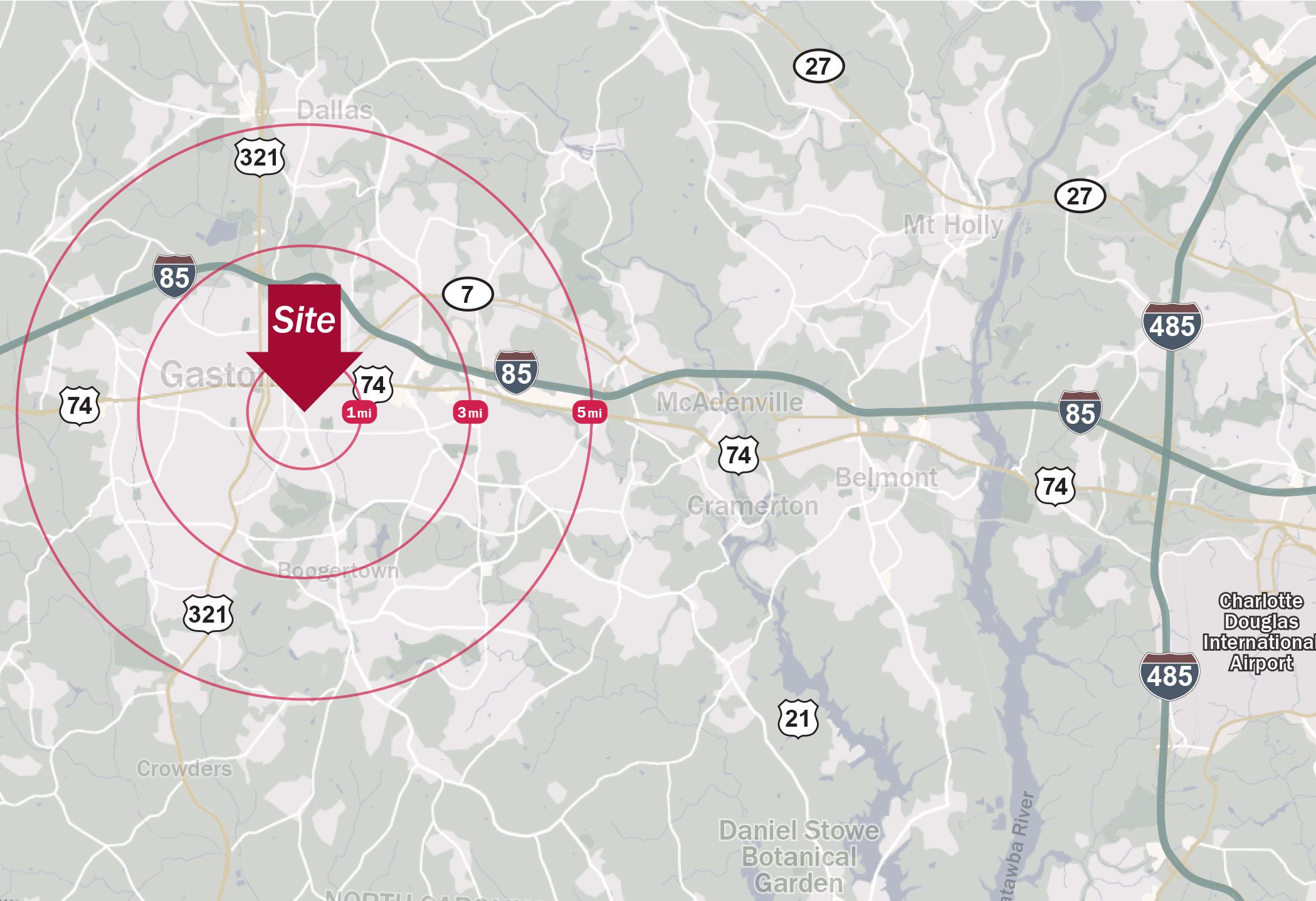 Map of 514 South Union Rd