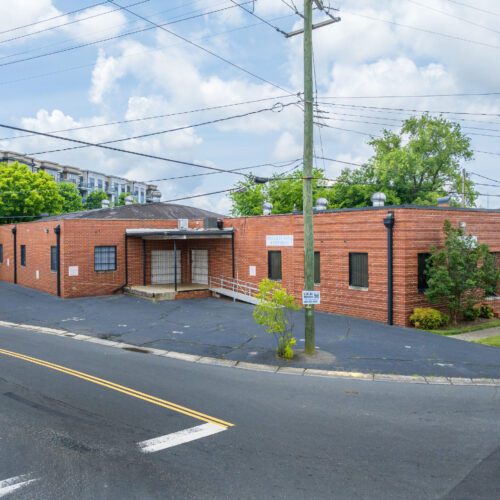 brick building 1-story in South End Charlotte, NC