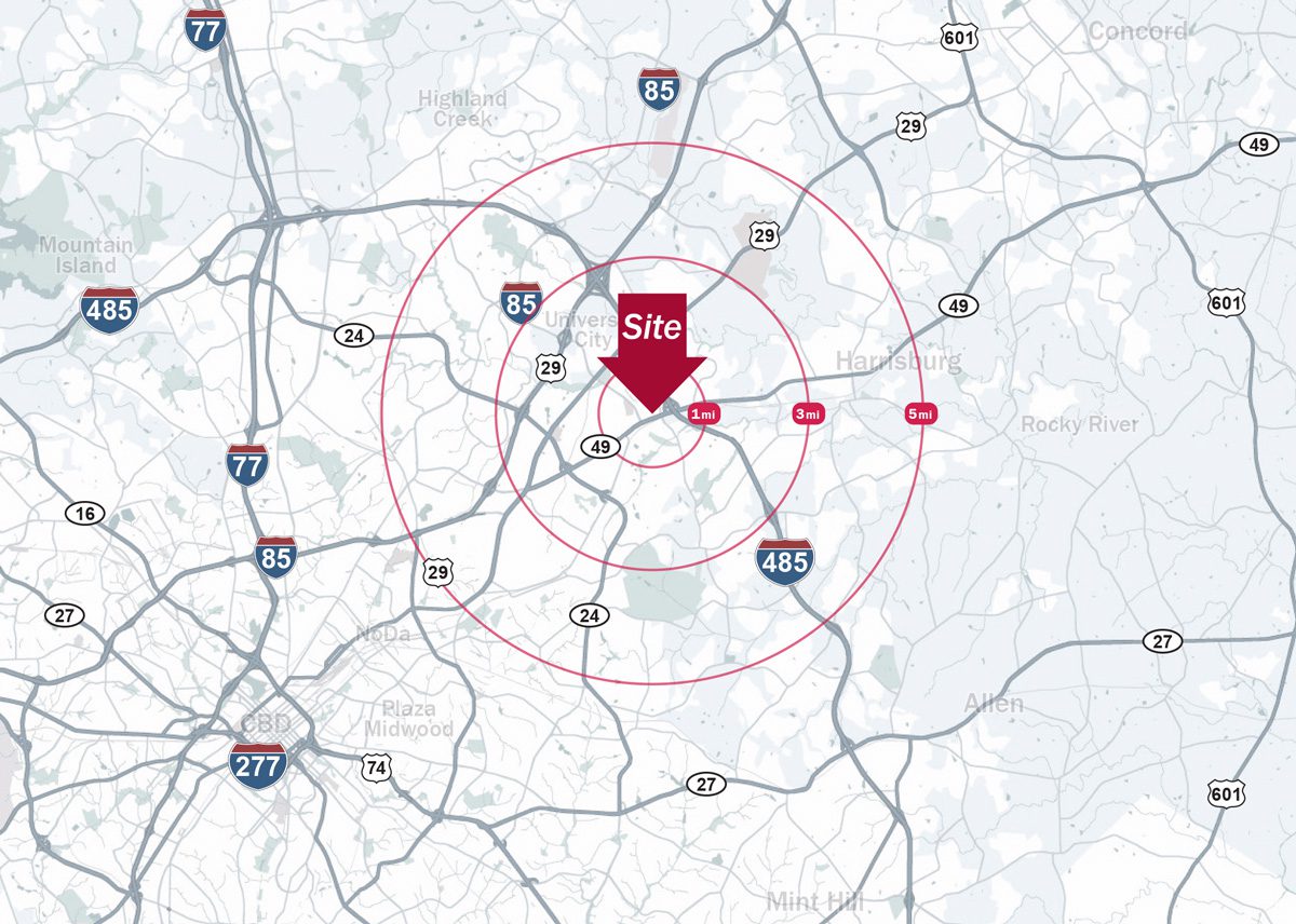 Aerial map of site