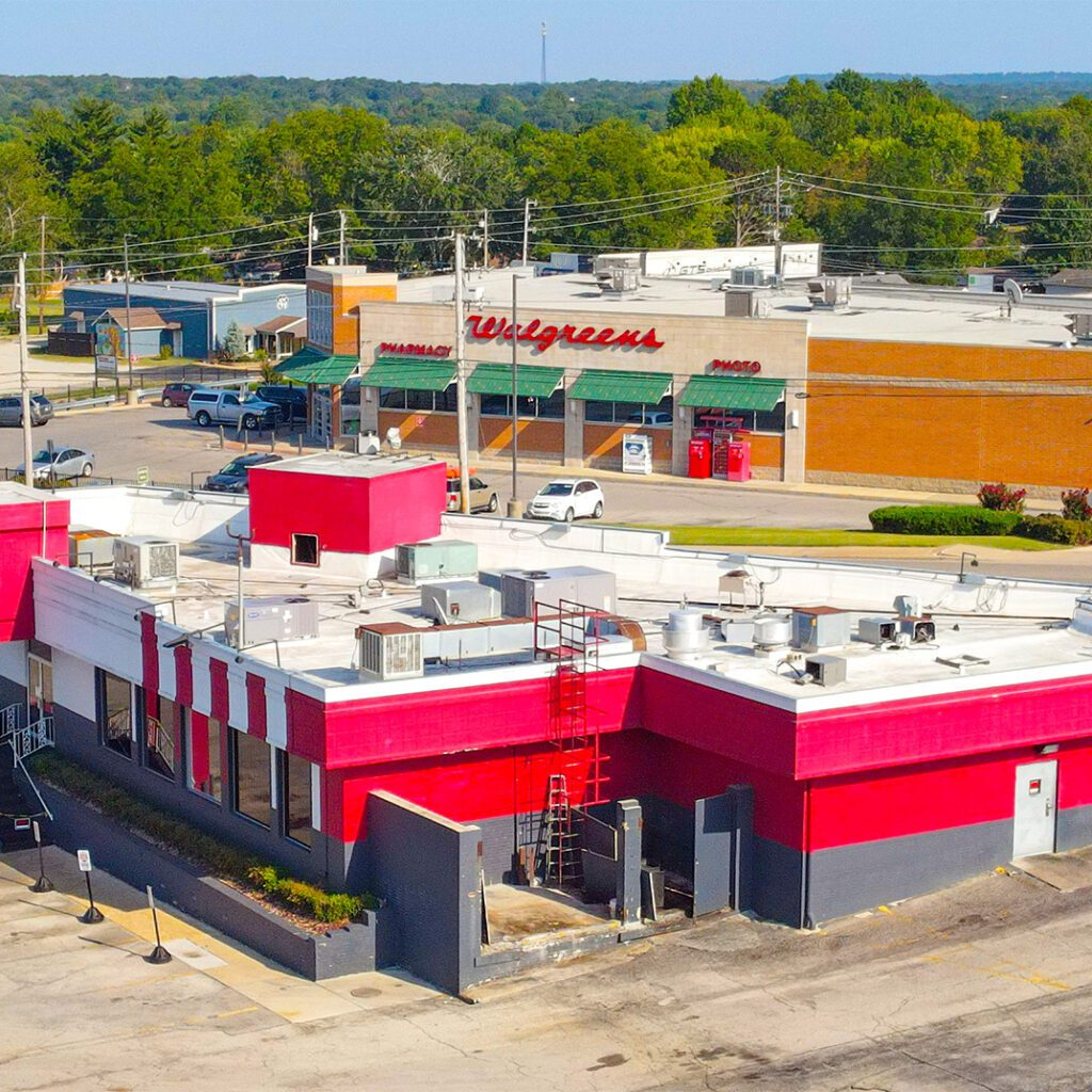 Dark KFC Building