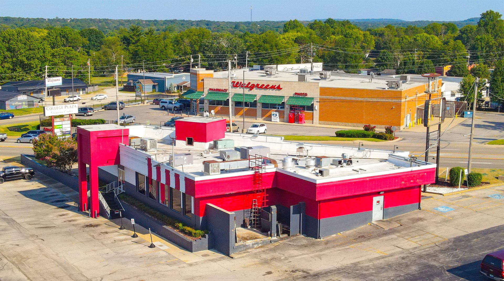 Dark KFC Building