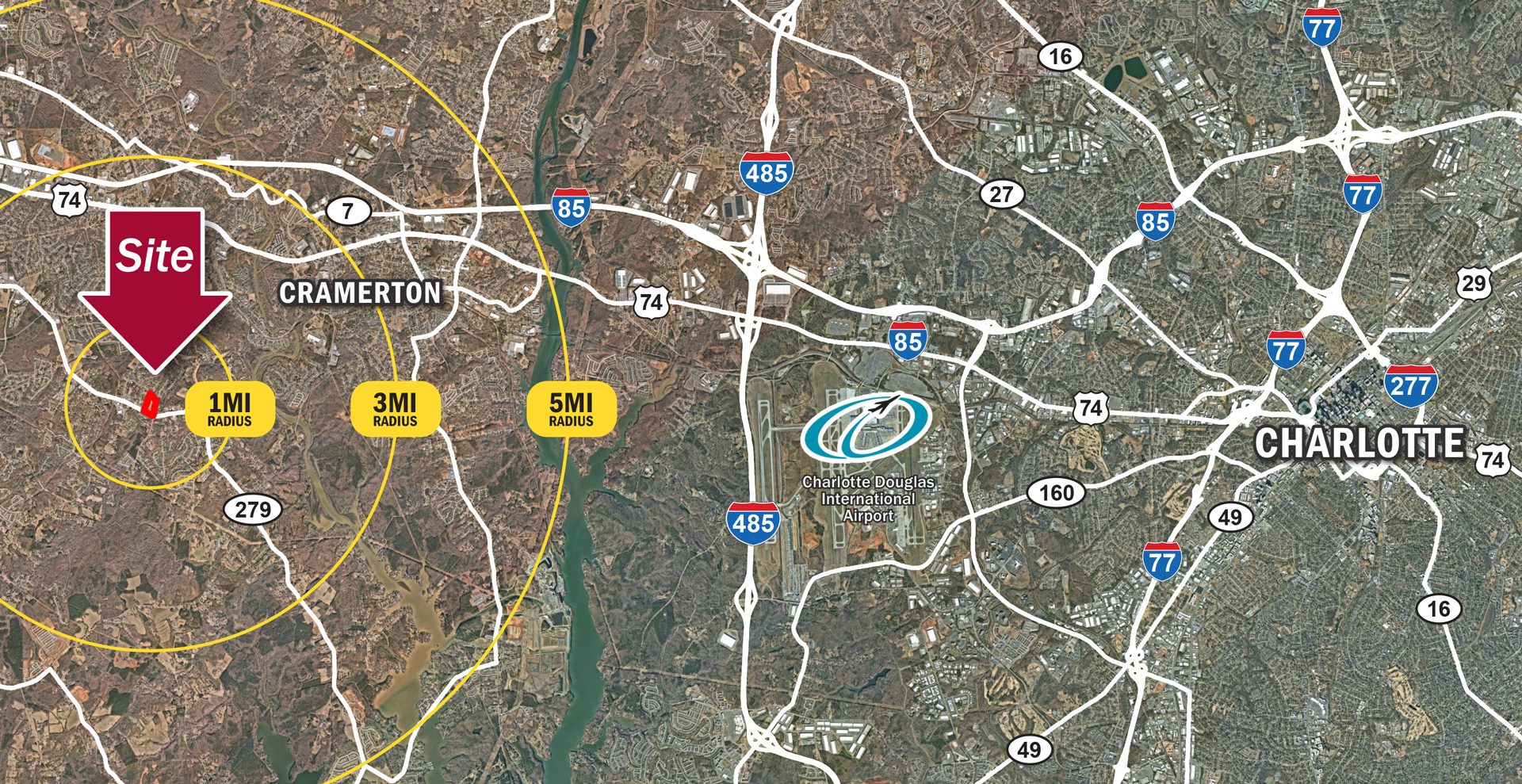 New Hope Village Market Aerial