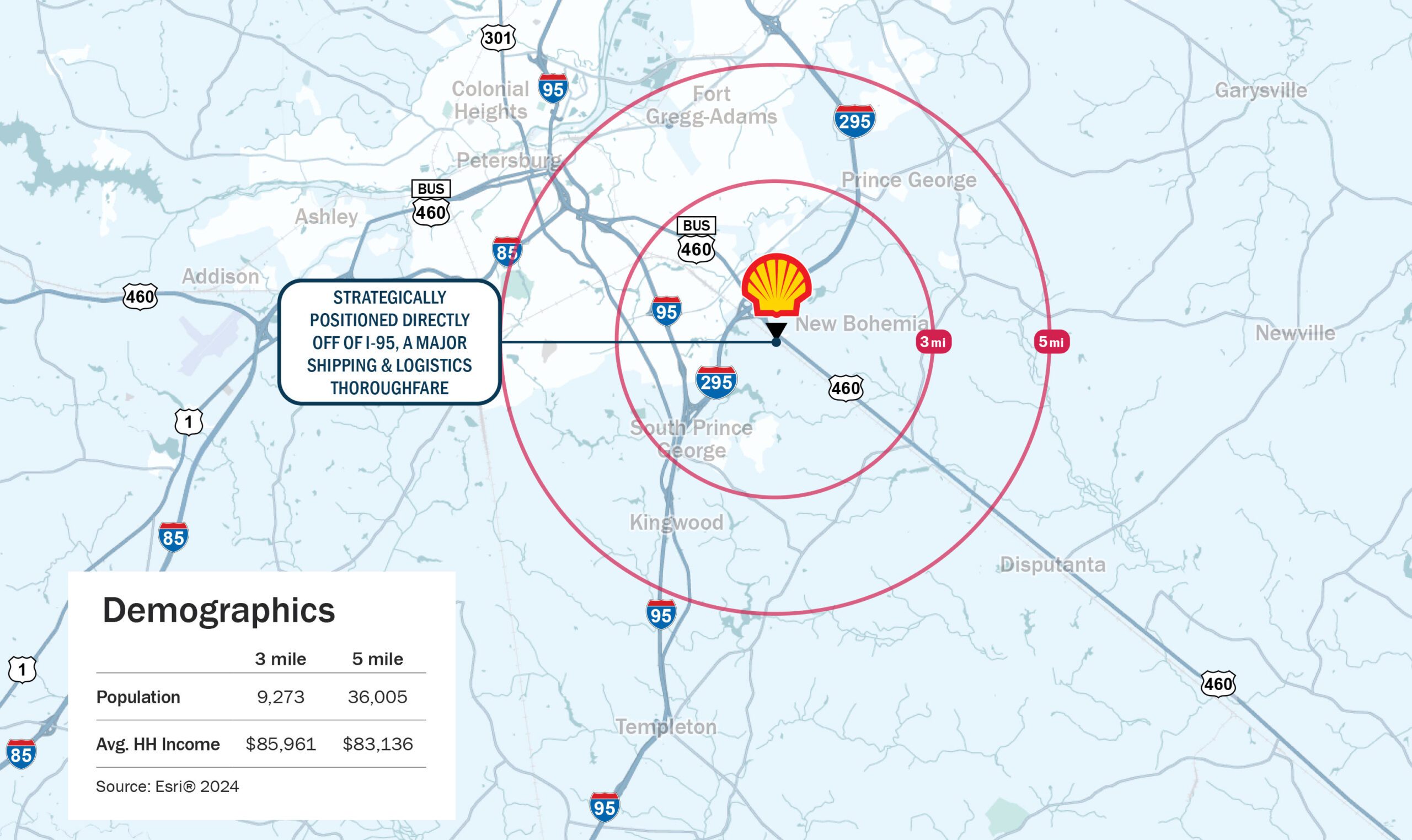 Locator Map of Disputanta VA