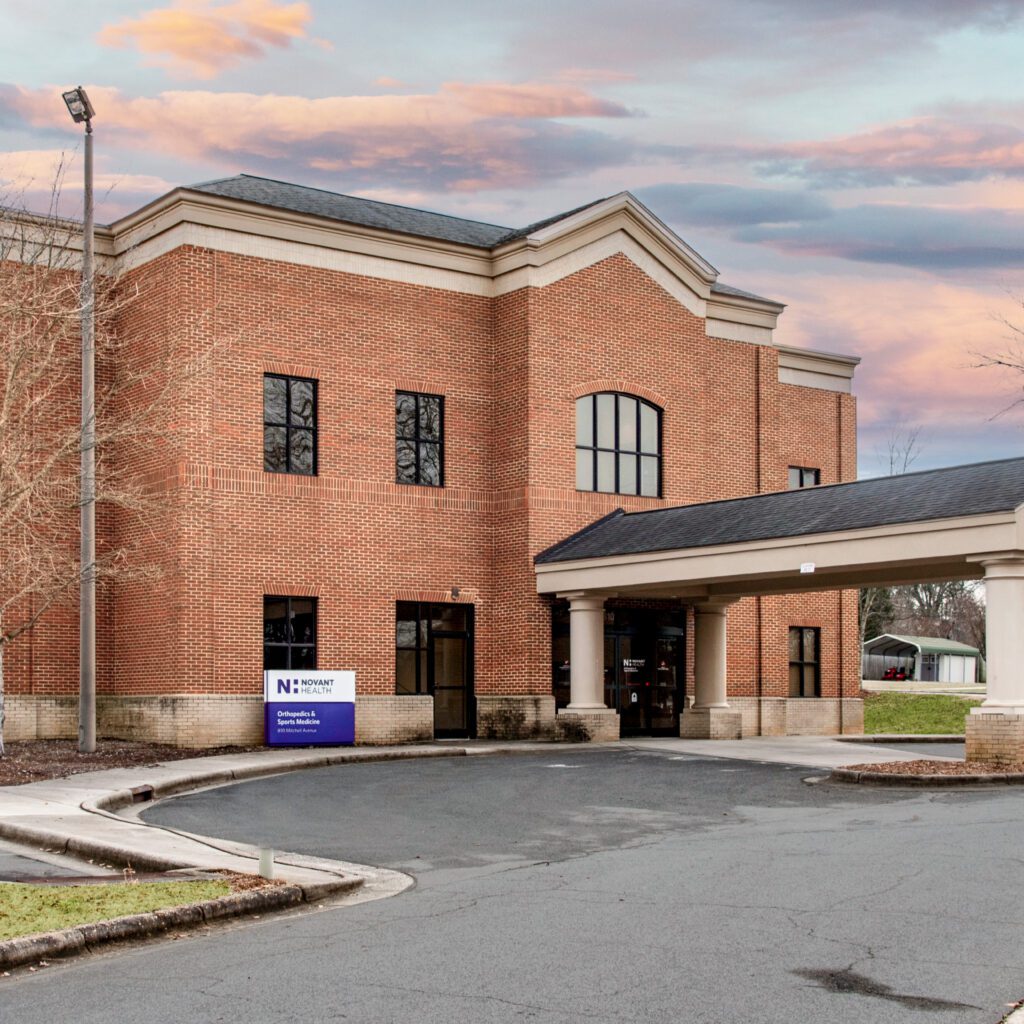 Brick Medical Office with awning