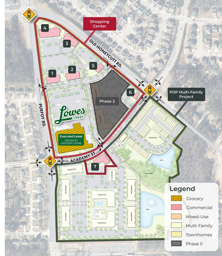 Academy Village master site plan