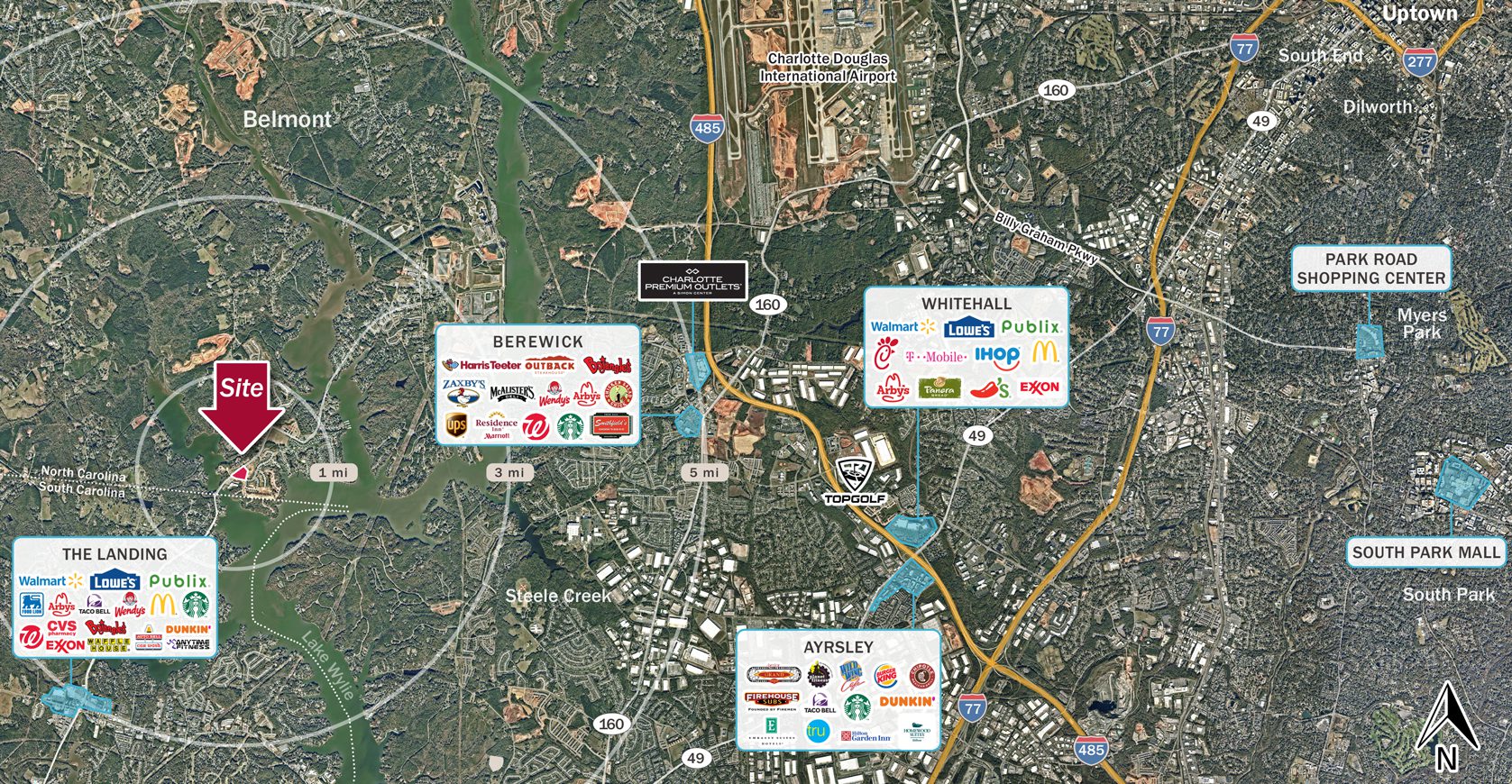 McLean Retail Market Aerial