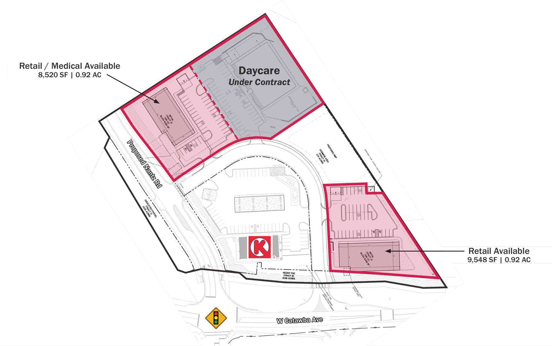 Nantz Rd Retail Conceptual Site Plan