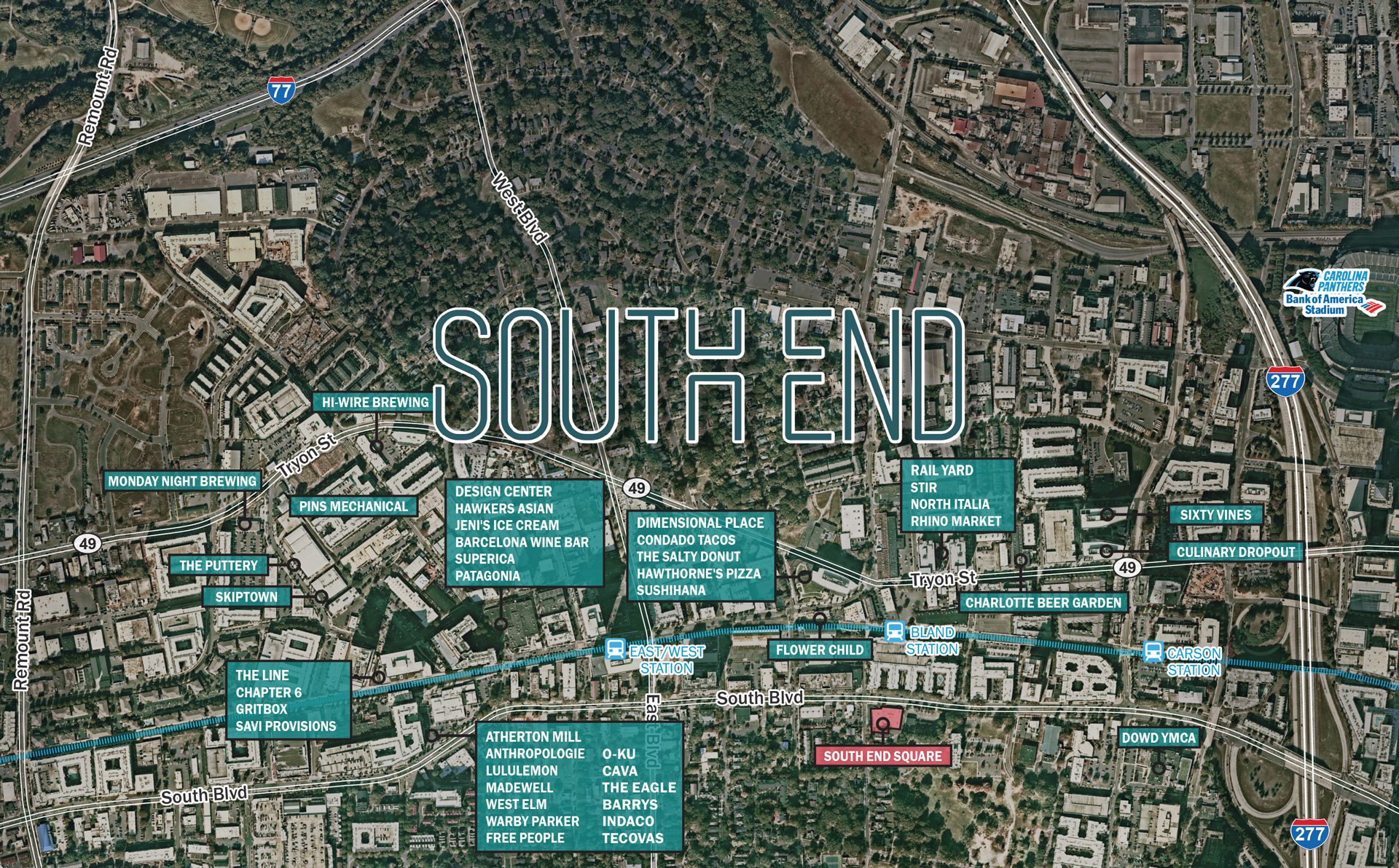 South End Market Aerial