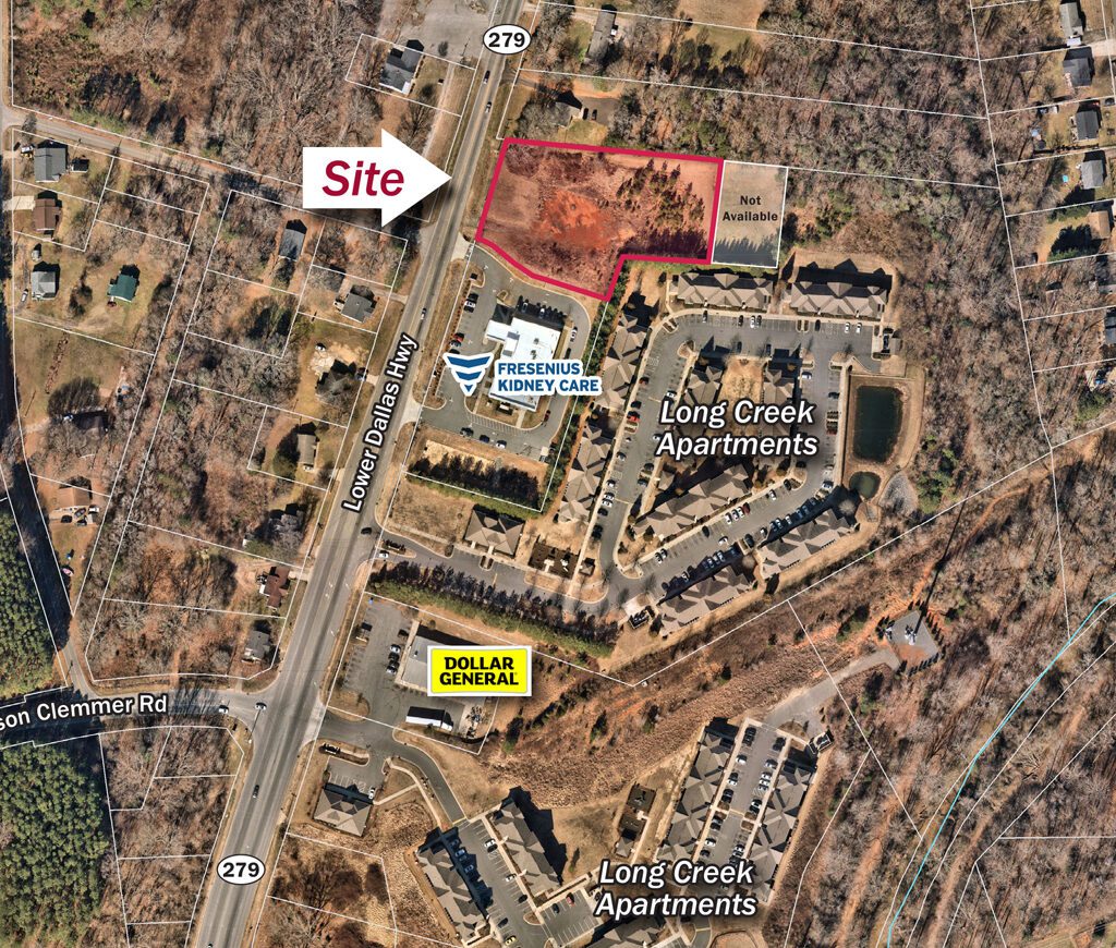 Lower Dallas Hwy Land Parcel Map