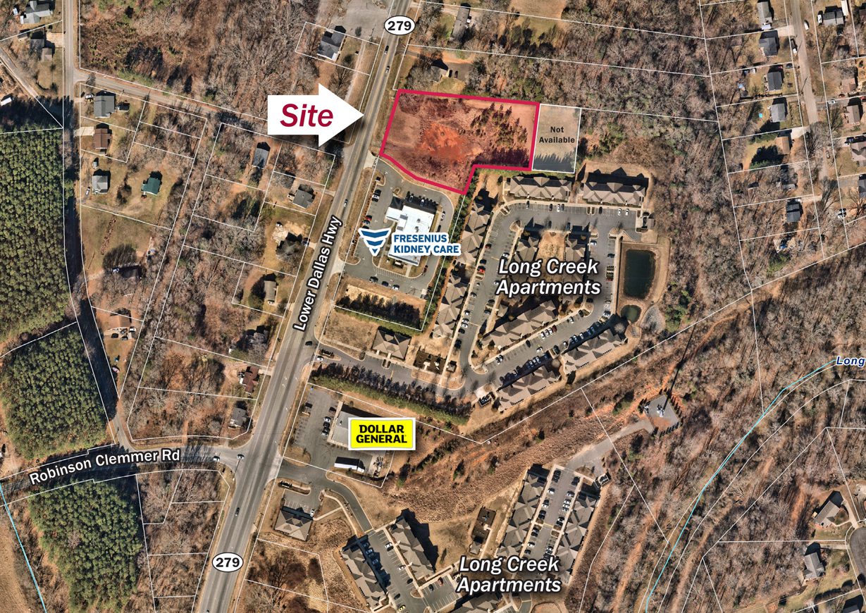 Lower Dallas Hwy Land Parcel Map