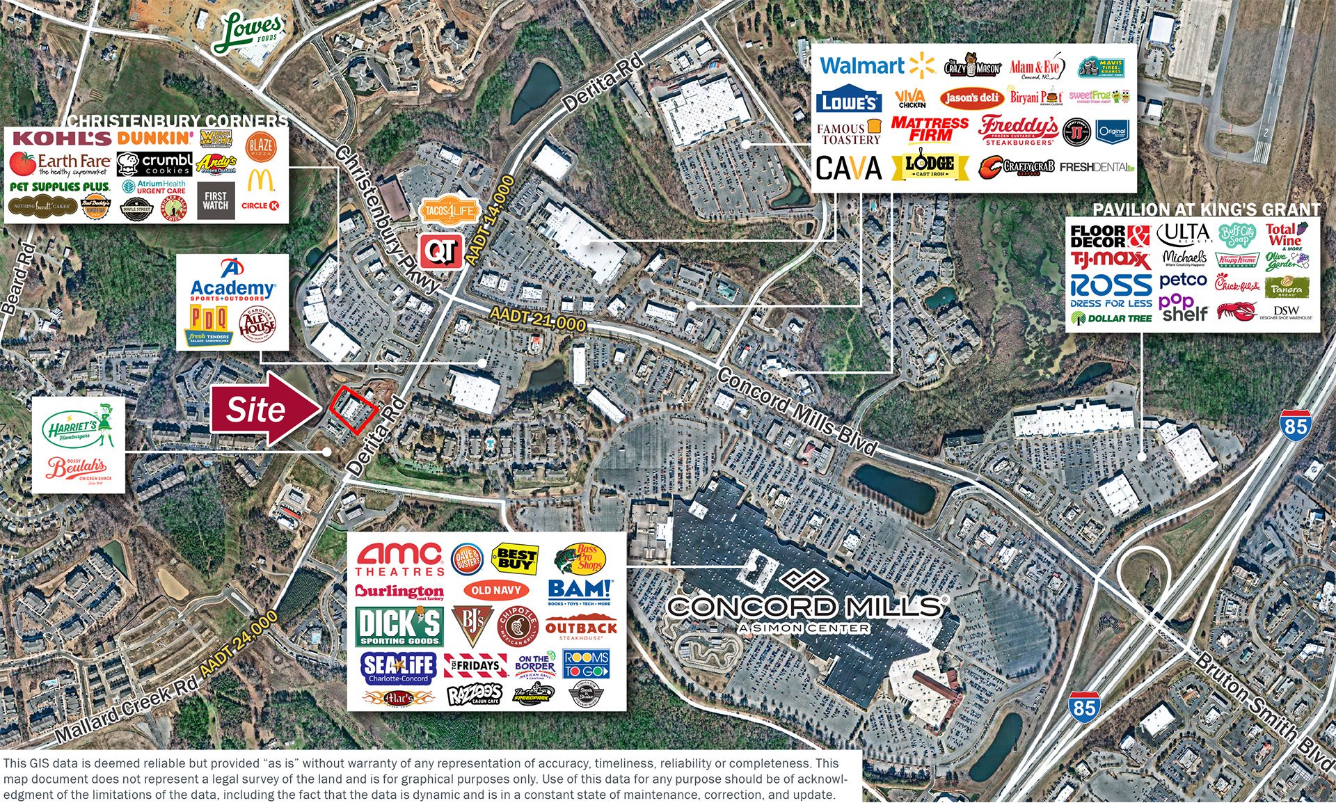 Concord Mills market aerial