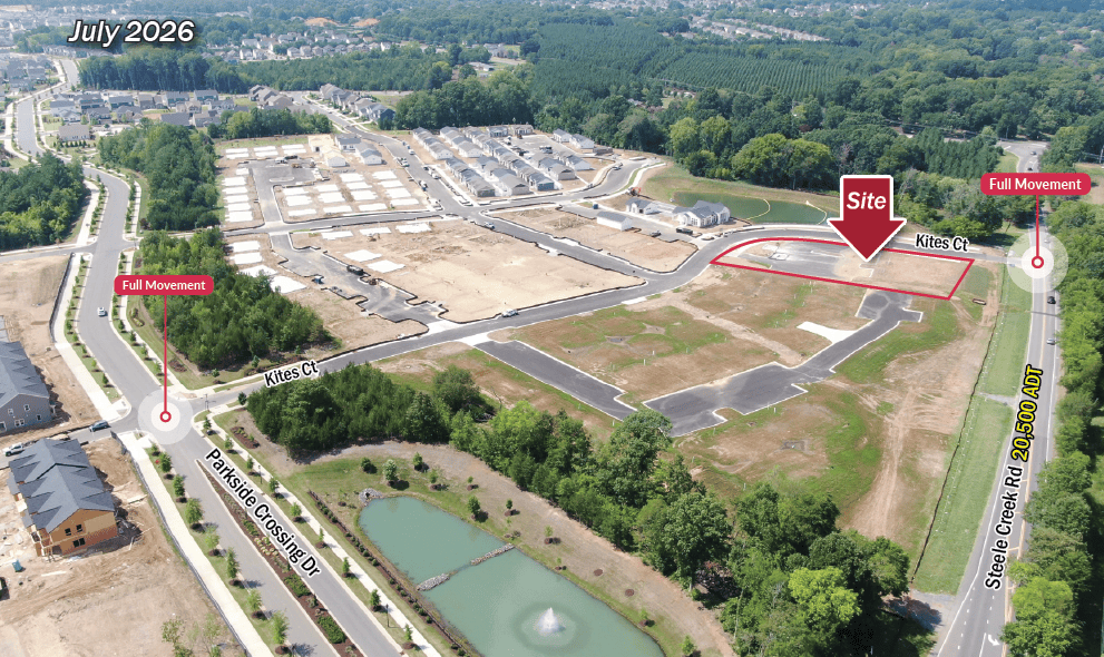 Parkside Crossing Access July 2026