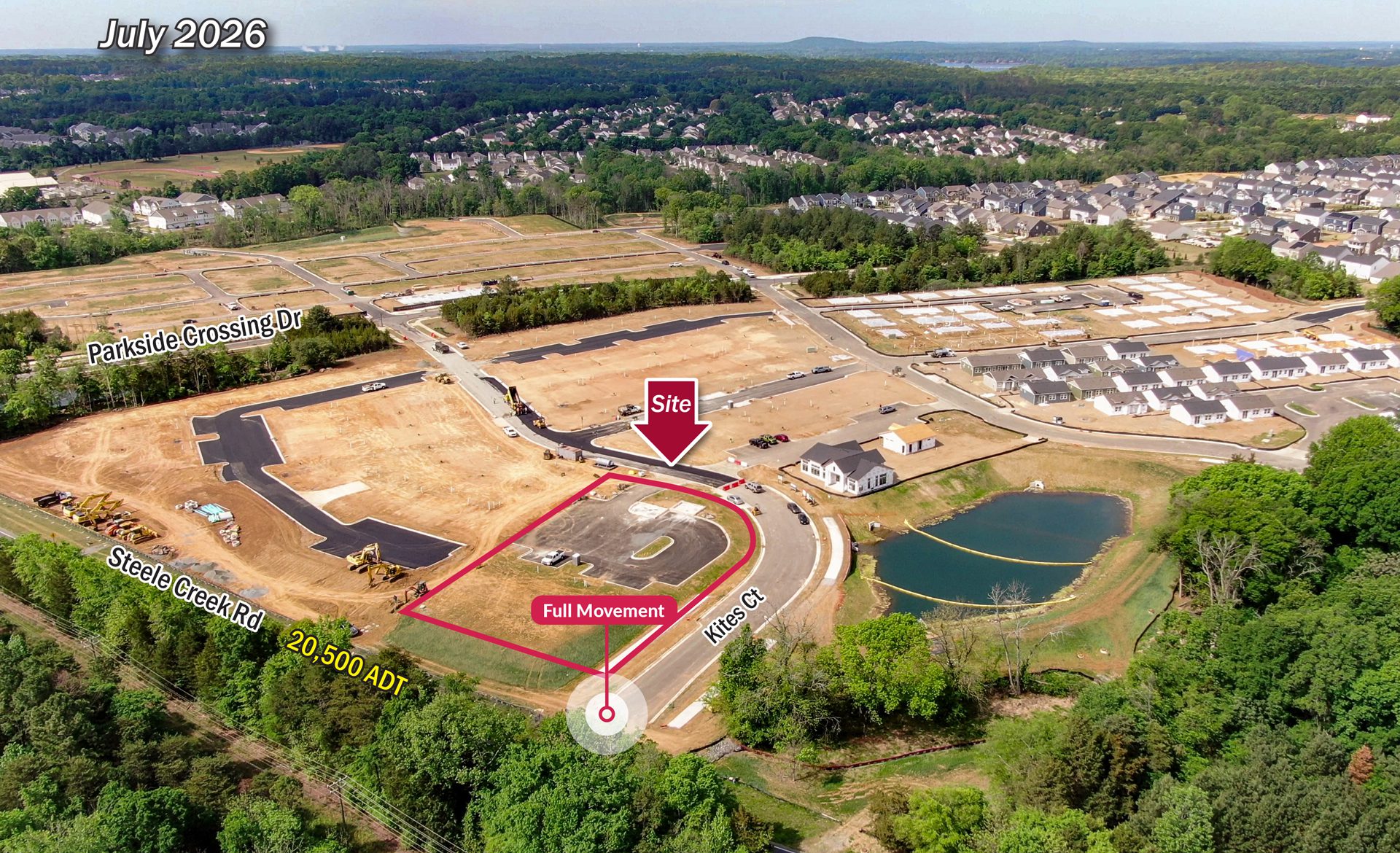 Parkside Crossing Progress July 2026