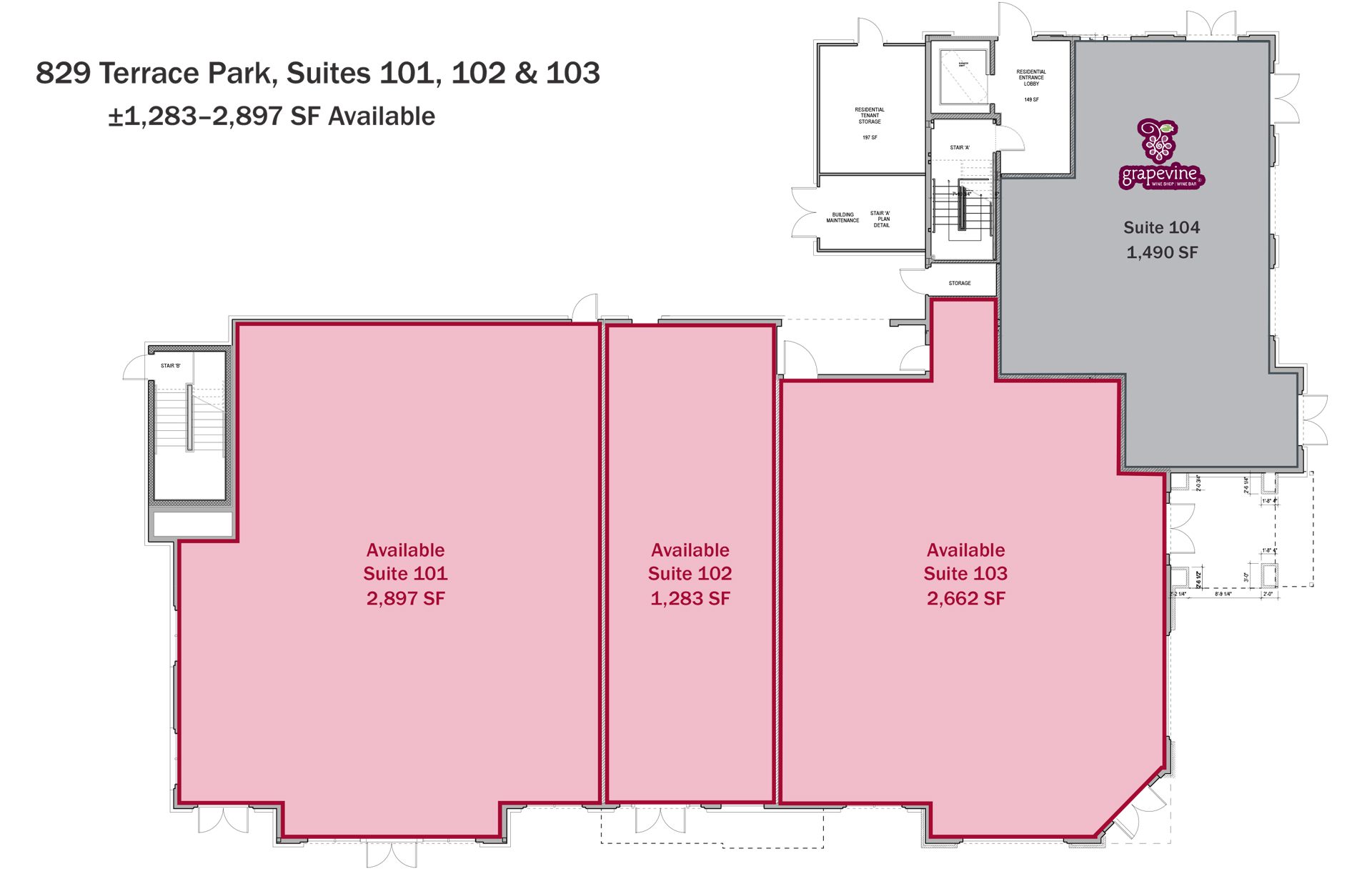 Riverwalk Retail Leasing Plan