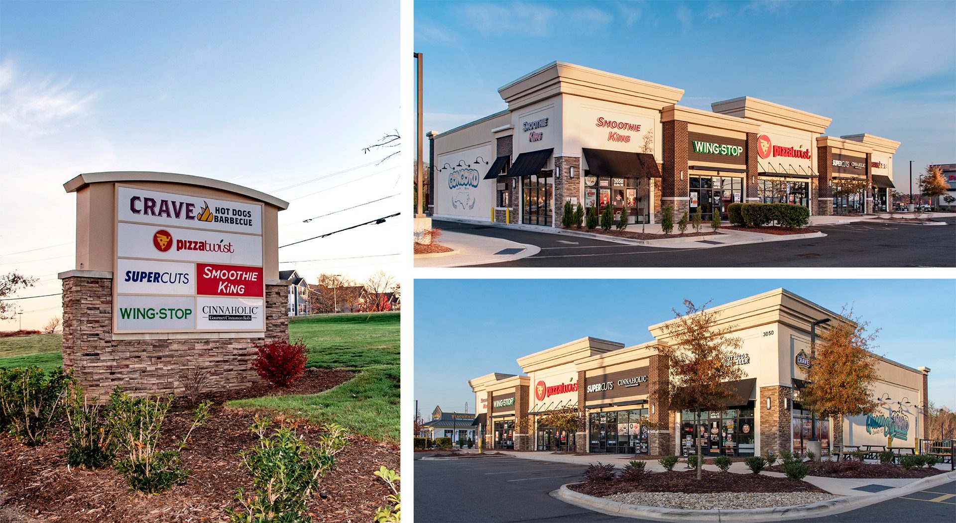 Shops on Derita exterior photos retail building